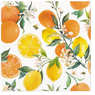 Citrus with Bees napkins